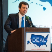 Mayor Pete Buttigieg at the 2018 conference